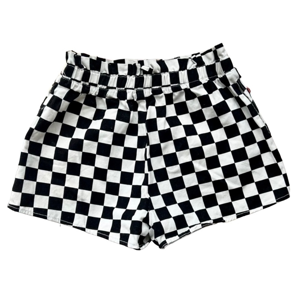 || NEW || Forever 21 Checkered Black & White Shorts Women’s XS - Picture 2 of 3